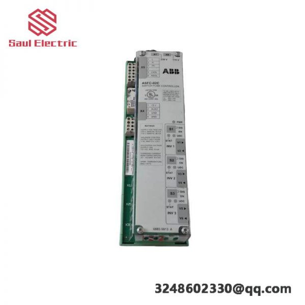 ABB ASFC-02C Circuit Breaker Module, Industrial Control Systems