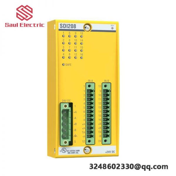 Bachmann SDI208 Safety Digital Input Module - Industrial Safety & Control Solutions