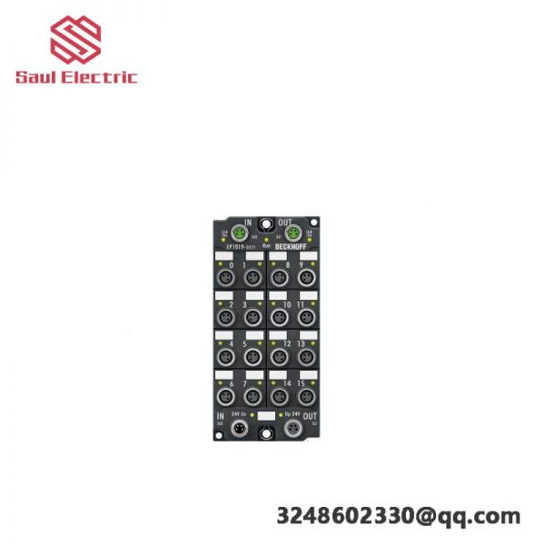 Beckhoff EP1819-0021 EtherCAT Box: 16-Channel Digital Input, Industrial Control