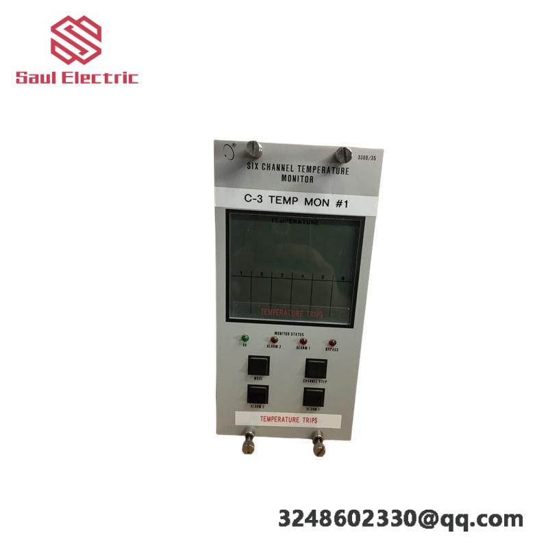 Bently Nevada 3300/35 Temperature Monitor - Precise, Robust Industrial Control Solution