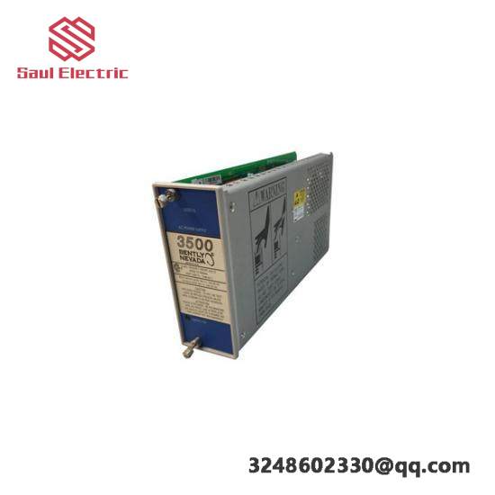 Bently Nevada 3500/15-01-03-01 Power Supply: Precision Control Module for Industrial Automation