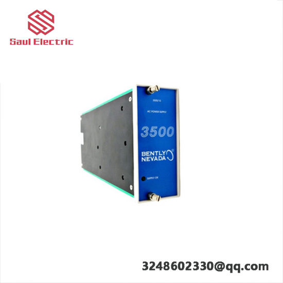 Bently Nevada 3500 Series Power Supply, High-Efficiency Control Module