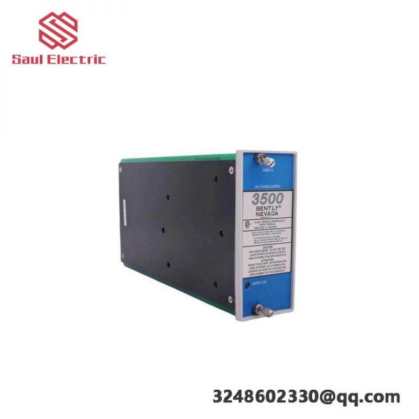 Bently Nevada 3500/15 106M1079-01 Power Supply Module - Industrial Grade, Reliable Energy Solution