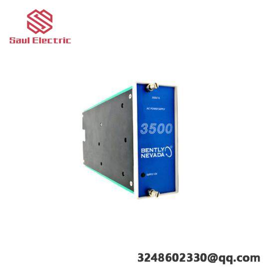 Bently Nevada 3500/15 Power Supply - Efficient Industrial Control Module