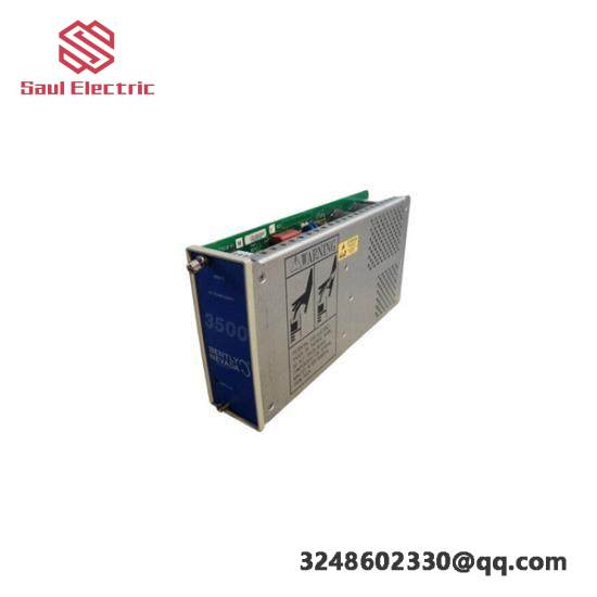 Bently Nevada 3500 Series AC Power Supply, Advanced Control Solutions