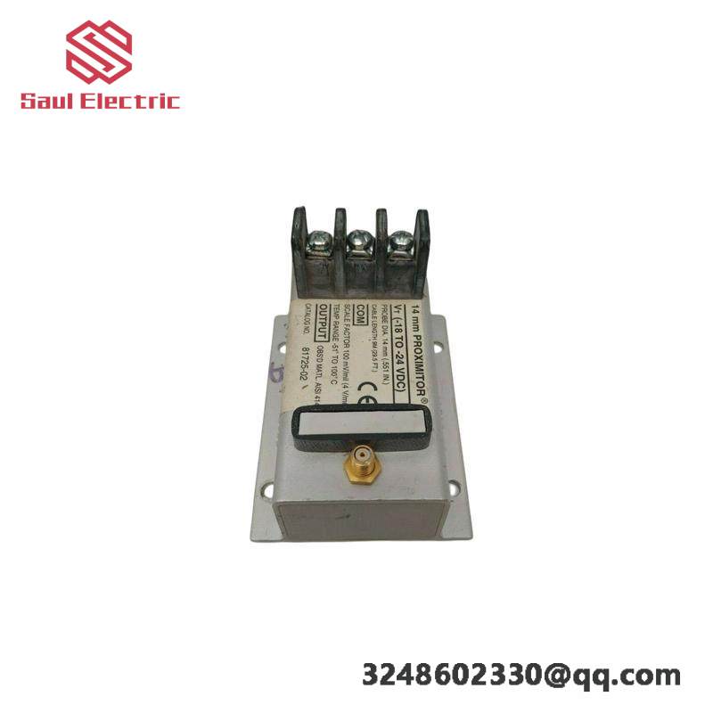 Bently Nevada 3500/90 Proximitor: Precision Measurement Module for Industrial Automation