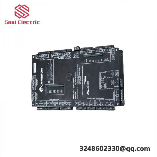 CAMERON AAP3798102-00130: High-Performance Control Module for Industrial Automation