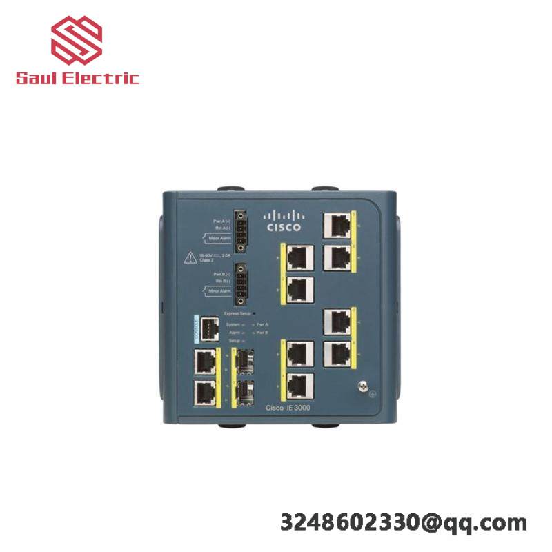 Cisco IE-3000-8TC Industrial Ethernet Switch, for Reliable Network Connectivity