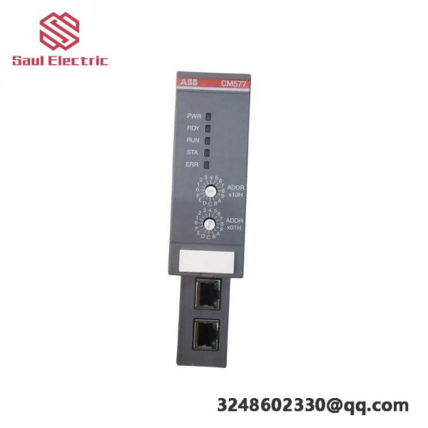 ABB CM577-ETH Ethernet Communication Module, Advanced Switch Integration