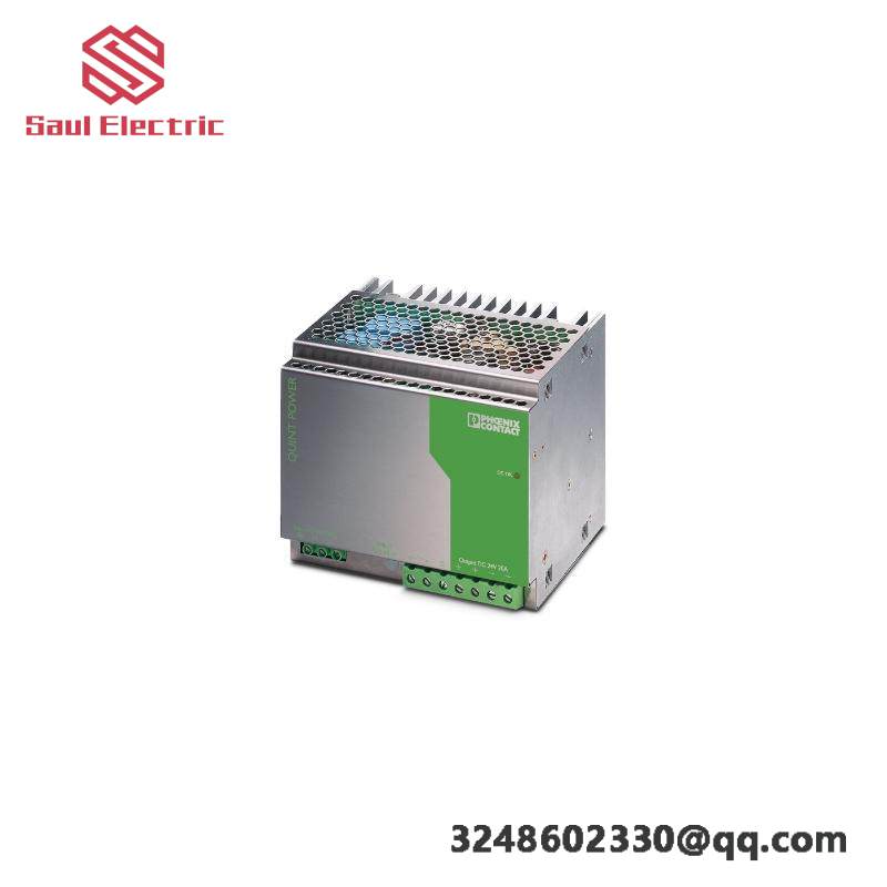 PHOENIX QUINT-PS-100-240AC/24DC/20: High-Efficiency AC to DC Power Supply Unit