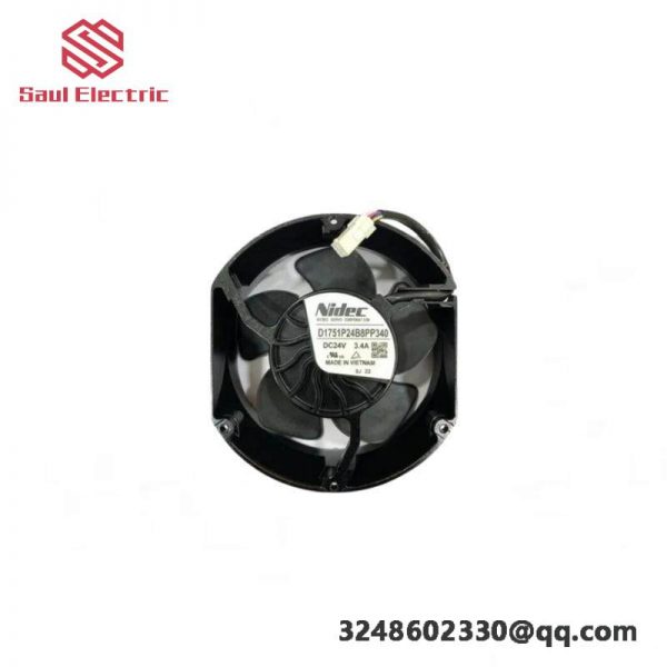 ABB D1751P24B8PP340 - 4-Wire Cooling Fan, Precision Engineered for Industrial Automation