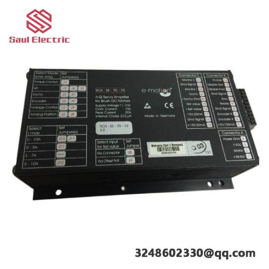 E-motion SCA-SS-70-10 Servodrive - Advanced Control Solutions