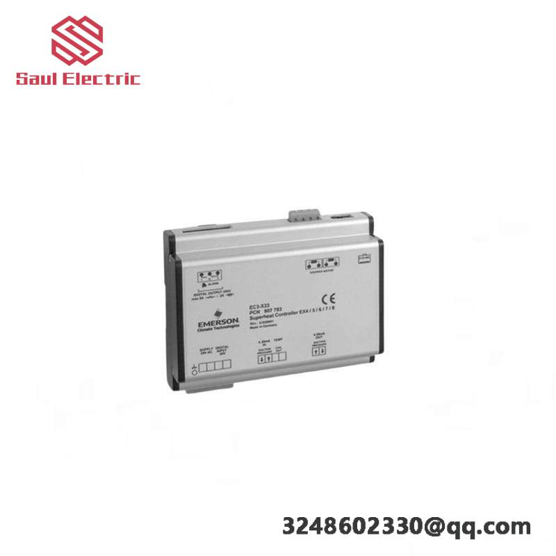 EMERSON EC3-X33 Universal Superheat Controller: Advanced Temperature Management, 200 Characters