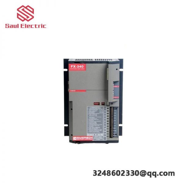 EMERSON FX-340 Servo Drive, Industrial Control Systems, High-Precision Motor Control, AC Drives