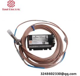 Emerson PR6423/002-131 CON021 Eddy Current Displacement Sensor: Precision Measurement for Industrial Control