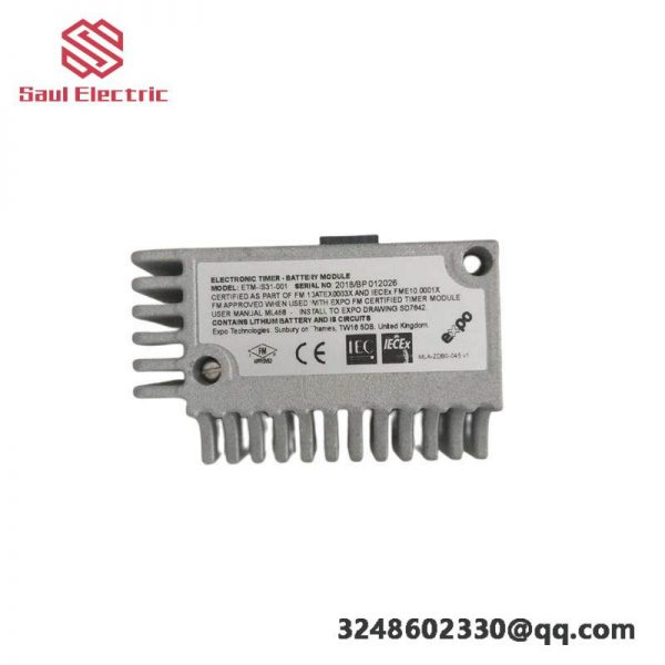 Expo ETM-IS31-001 Battery Module, High Capacity & Durability