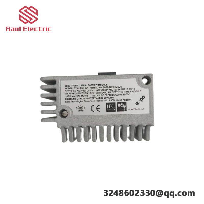 Expo ETM-IS31-001 Battery Module, High Capacity & Durability