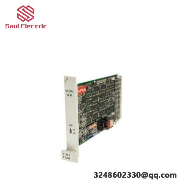 HIMA F60DI3201: Safety-Related Digital Input Controller