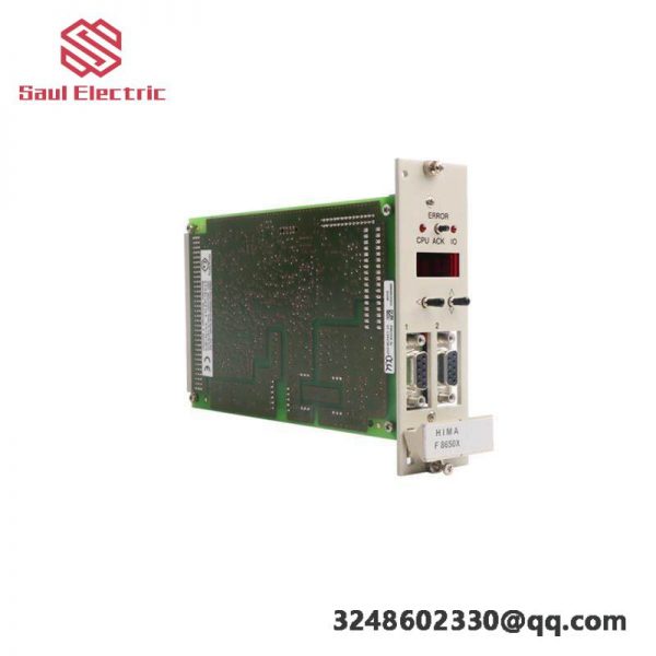 HIMA F8650X CPU Module for Industrial Control Systems