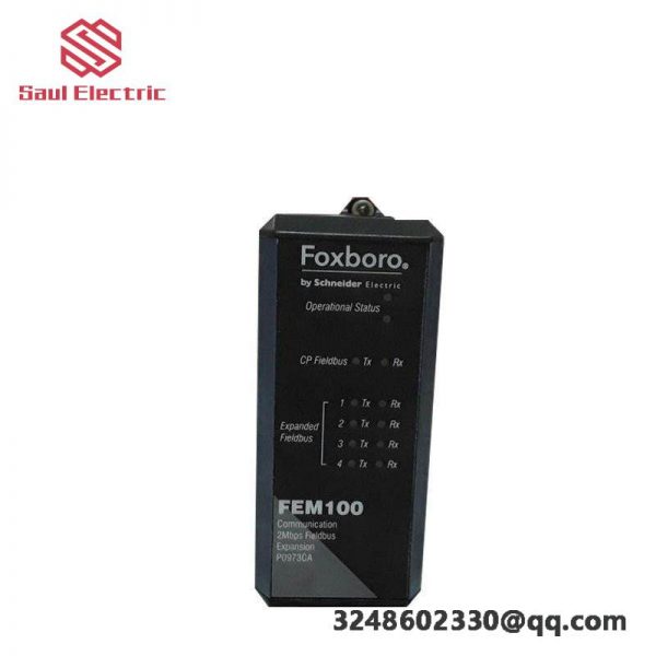 FOXBORO FEM100 Fieldbus Expansion Module for Industrial Automation