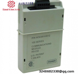 Fisher Controls W40159X0012, New in Original Packaging, High-Performance Control Valve Module