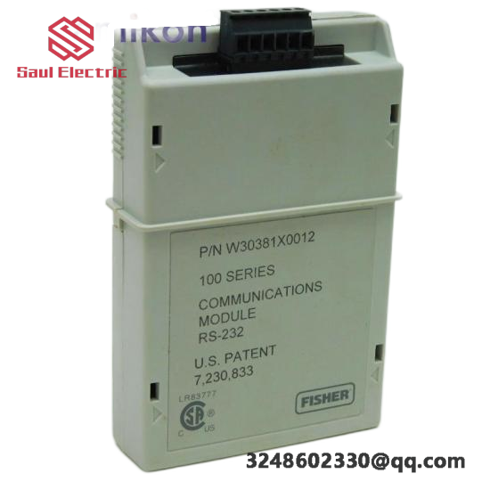 Fisher Controls W40159X0012, New in Original Packaging, High-Performance Control Valve Module