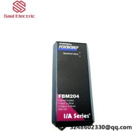 Foxboro FBM204 Interface Module - Advanced Control for Industrial Automation