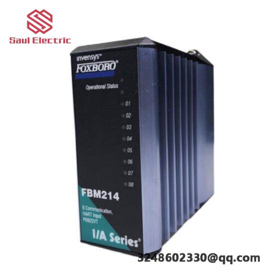 FOXBORO FBM214 P0914XQ - Enhanced Communication & Hart Input Module for Industrial Control