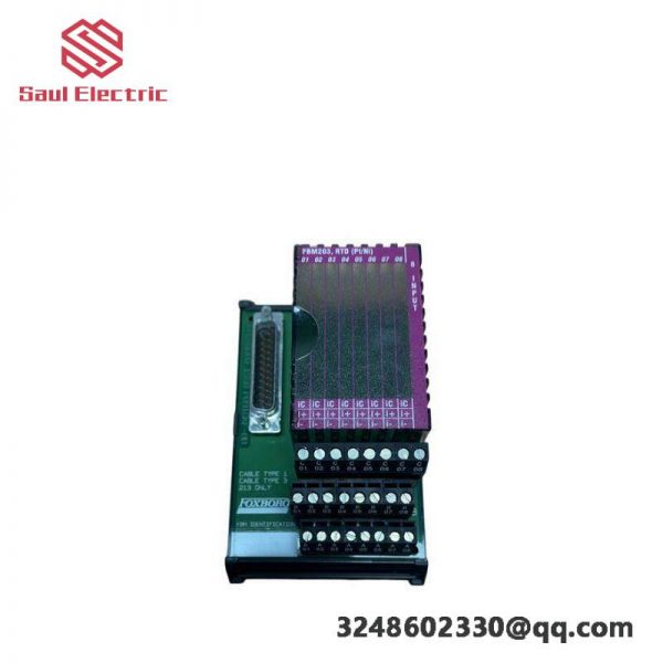 FOXBORO P0961BD-GW30B High-Performance Industrial Control Module