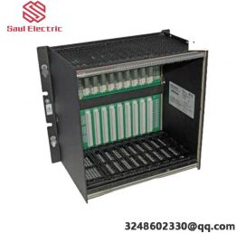 GE Fanuc IC698CHS009 Rear Mounted Rack: Modular Control System, High Performance for Industrial Automation