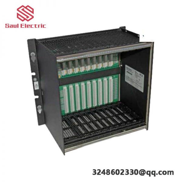 GE Fanuc IC698CHS009 Rear Mounted Rack: Modular Control System, High Performance for Industrial Automation