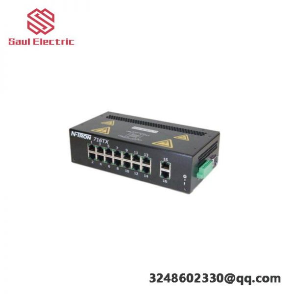 GE Networking Solutions 336A4940DNP516TX 16-Port Ethernet Switch, High-Speed Connectivity for Industrial Control Systems