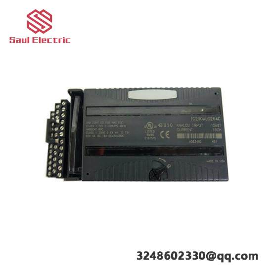 GE Fanuc IC200ALG264H Analog Input Module: High-Performance Industrial Automation Solution