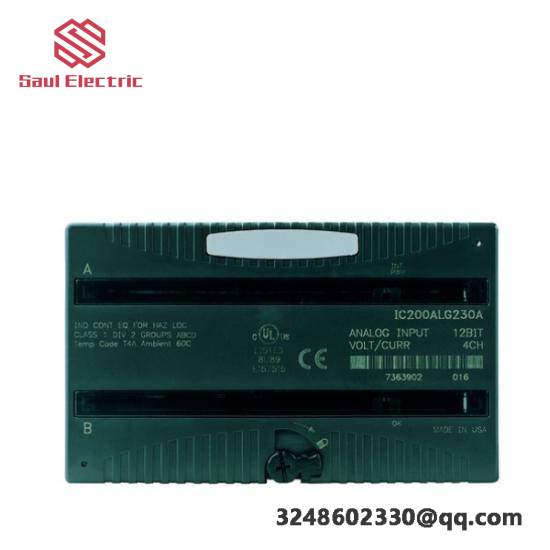 GE Fanuc IC200ALG326F Analog Output Module - High-Precision Control for Industrial Automation