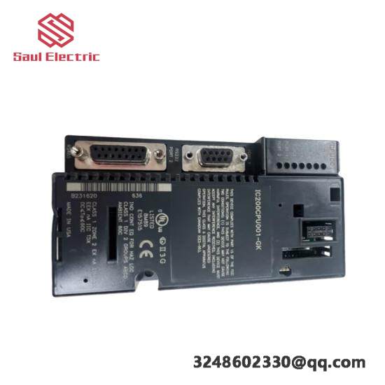 GE FANUC IC200CPU001 Industrial Control CPU Module