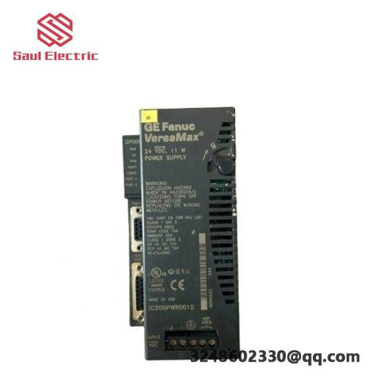 GE Fanuc IC200PWR001D - Versamax PLC Power Supply Card