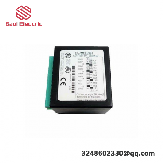 GE FANUC IC670MDL930 Relay Output Module: Industrial Control Solutions