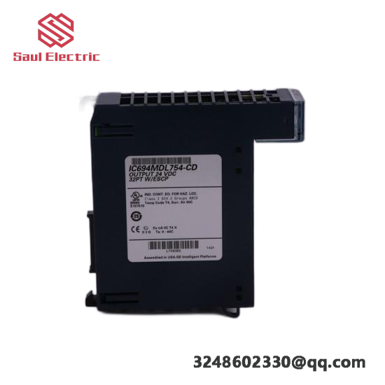 GE Fanuc IC693MDL753K: Advanced Logic Output Module, Expertly Designed for Industrial Control Applications