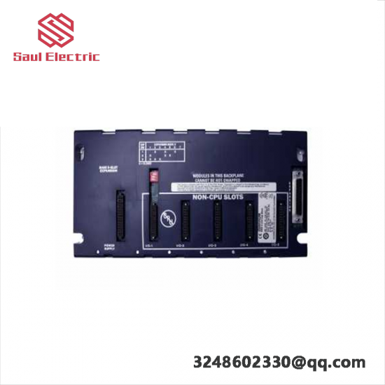 GE FANUC IC694CHS398: 5-Slot Serial Expansion Backplane, Advanced Industrial Control Module