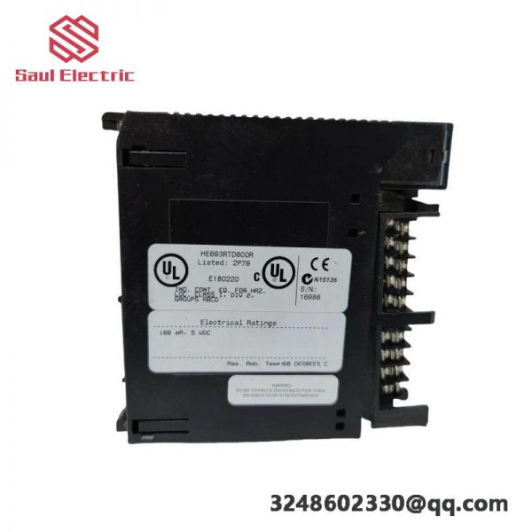 GE HE693RTD600R - High Precision RTD Input Module