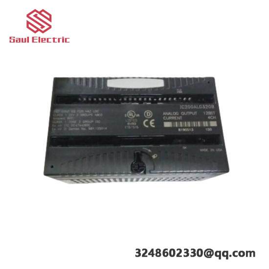 GE IC200ALG262G: High-Performance Analog Current Input Module