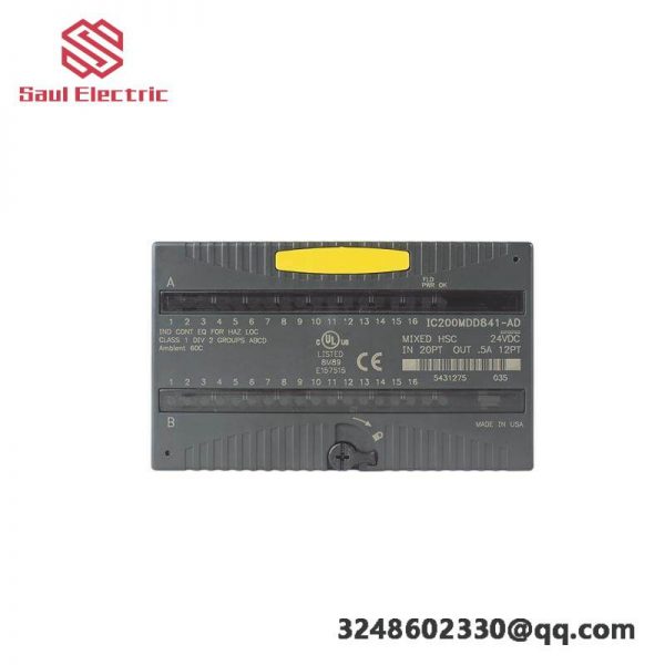 GE IC200MDD841 - Advanced Mixed Signal Module for Industrial Automation