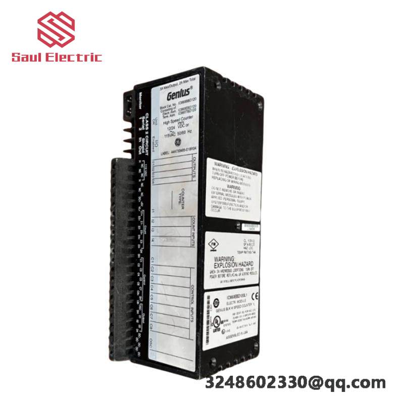 GE IC660BBD120: High-Speed Counter Block for Industrial Control