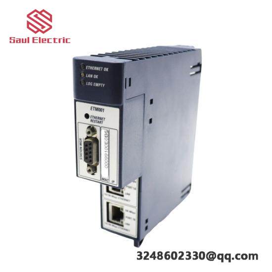 GE IC695ETM001-CD Ethernet Interface Module, Industrial Control Systems, Network Communication, I/O Modules