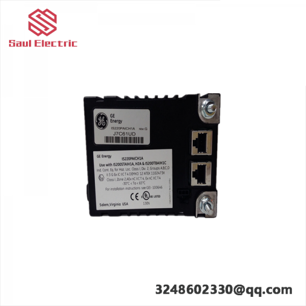 General Electric IS220PAICH1A Analog I/O Pack for Hazardous and Non-Hazardous Locations