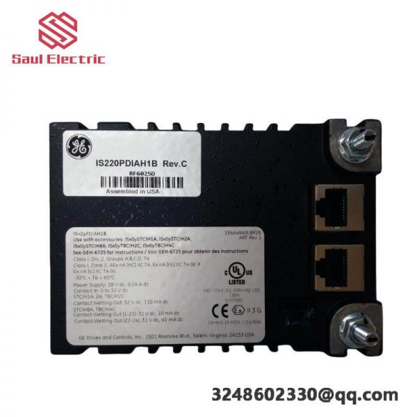 GE IS220PDIAH1B - Mark VIe I/O Pack for Industrial Automation