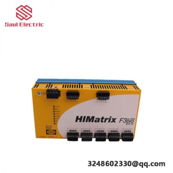 HIMA F3DIO20/802: 8-Channel Digital Input Module for Industrial Automation