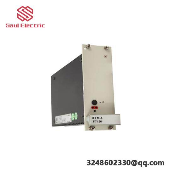 HIMA F7126 Power Supply Module, Designed for Industrial Automation Systems