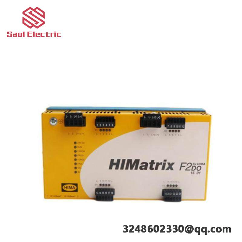 HIMA HIMATRIX F2DO1601 | Advanced Power Supply Module for Industrial Control Systems