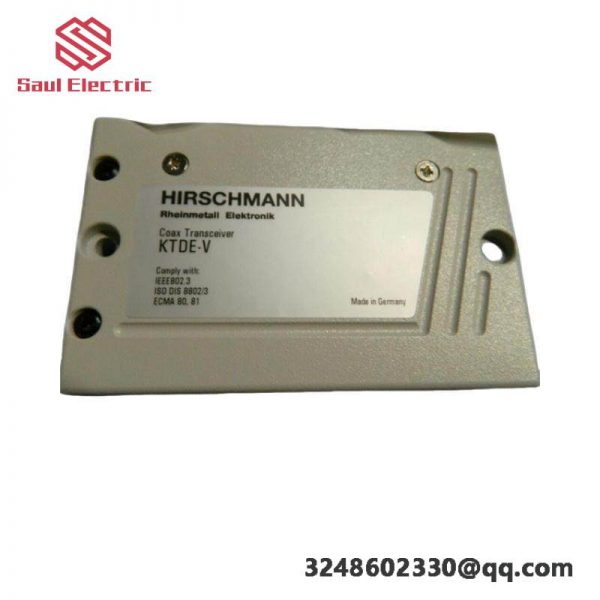 Hirschmann KTDE-V 943258-001 Coax Transceiver Module